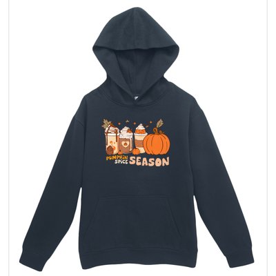 Cozy Autumn Vibes Pumpkin Spice Season Thanksgiving Day Urban Pullover Hoodie