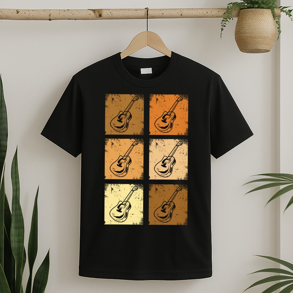 Classic And Vintage Guitars T-Shirt