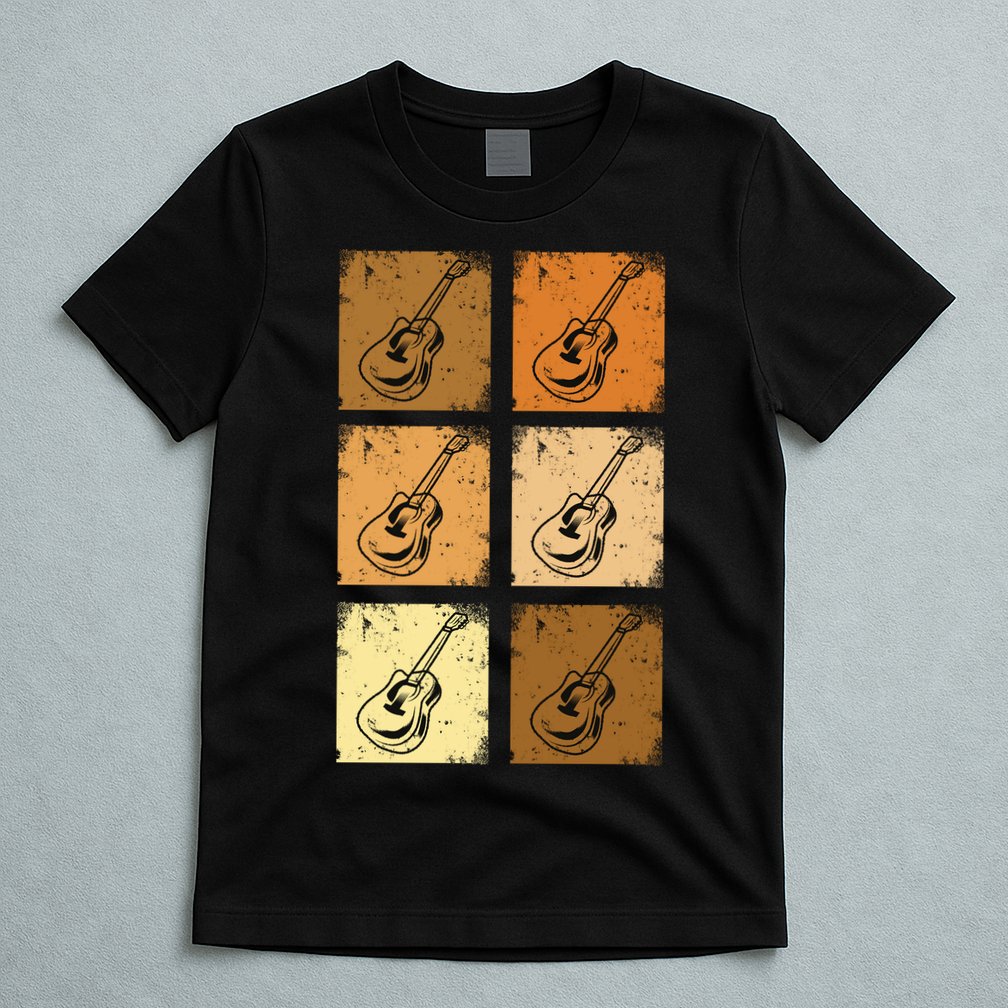 Classic And Vintage Guitars T-Shirt