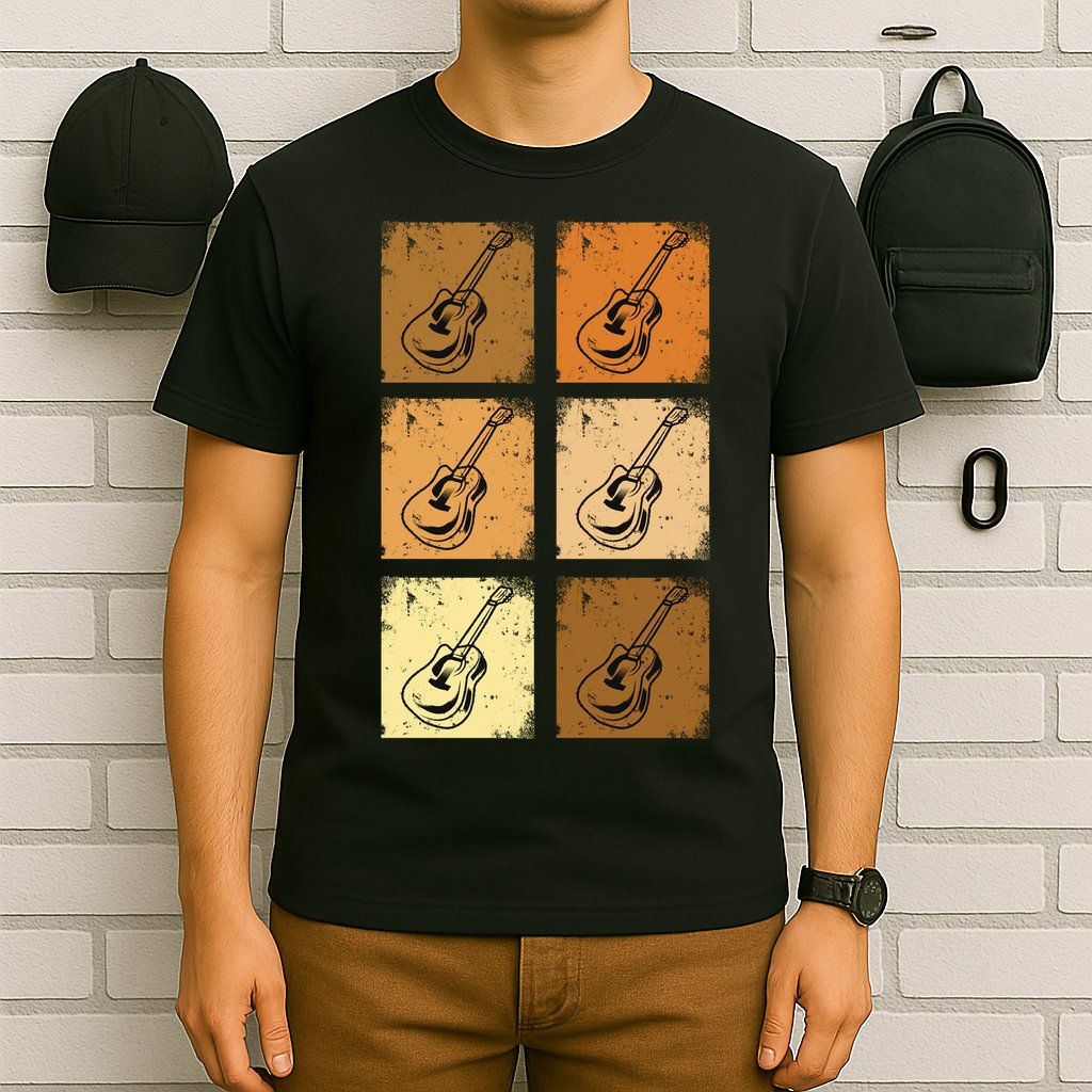 Classic And Vintage Guitars T-Shirt