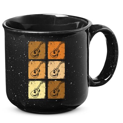 Classic And Vintage Guitars 15oz Campfire Ceramic Mug