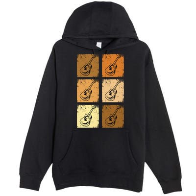 Classic And Vintage Guitars Premium Pullover Hoodie