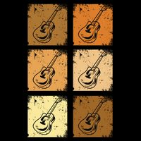 Classic And Vintage Guitars Toddler T-Shirt