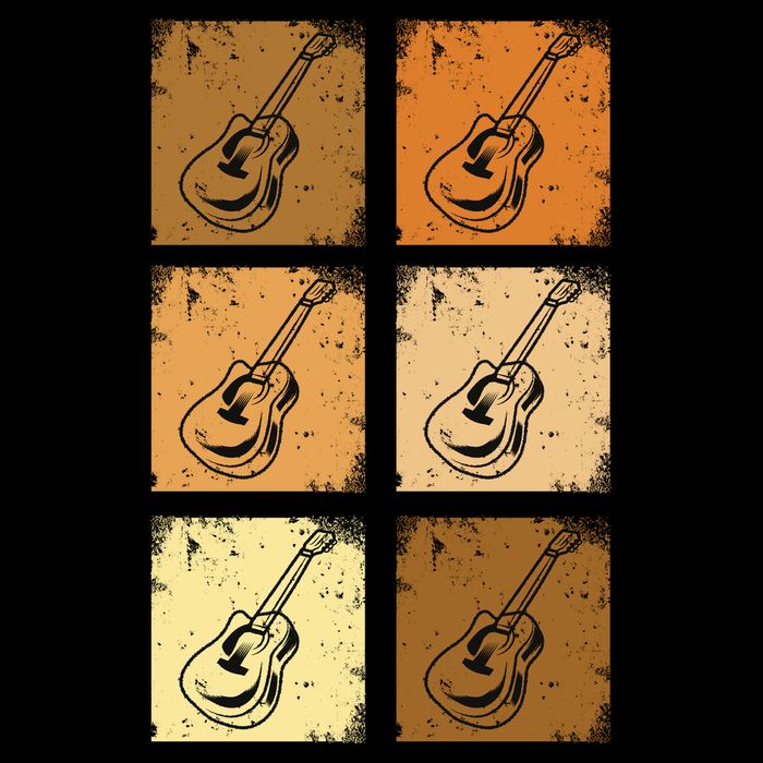 Classic And Vintage Guitars Toddler T-Shirt