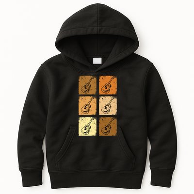 Classic And Vintage Guitars Kids Hoodie