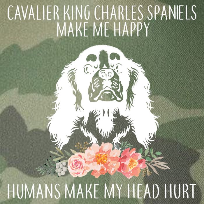 Cavalier King Charles Make Me Happy Legacy Tie Dye Trucker Hat
