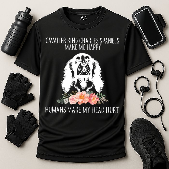 Cavalier King Charles Make Me Happy Performance Shirt