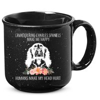 Cavalier King Charles Make Me Happy 15oz Campfire Ceramic Mug