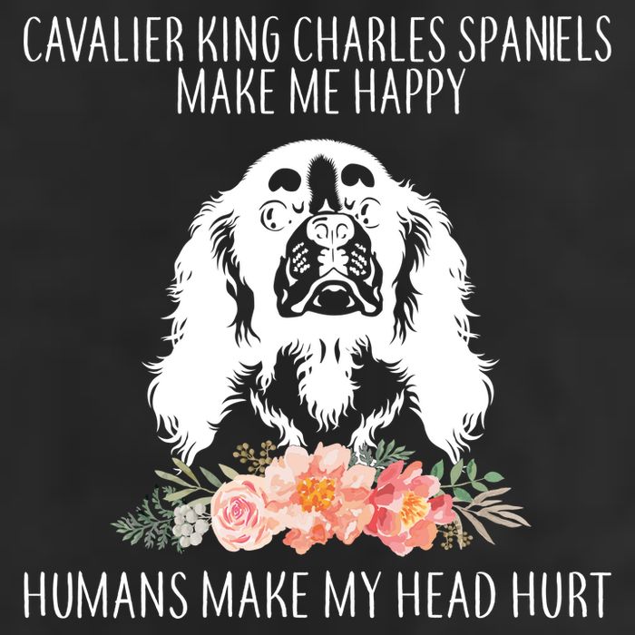 Cavalier King Charles Make Me Happy Golf Towel