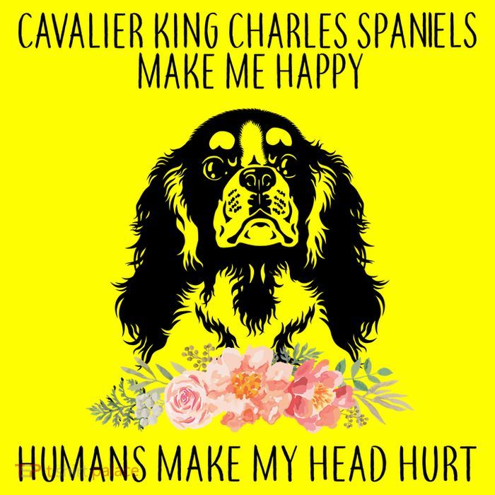 Cavalier King Charles Make Me Happy 25L Jumbo Tote