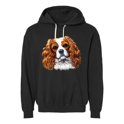 Cavalier King Charles Spaniel Dog Garment-Dyed Fleece Hoodie