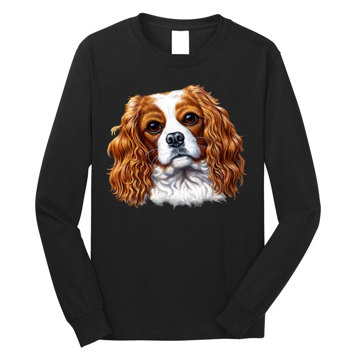 Cavalier King Charles Spaniel Dog Long Sleeve Shirt