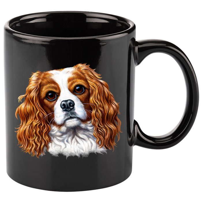 Cavalier King Charles Spaniel Dog 11oz C Handle Ceramic Mug