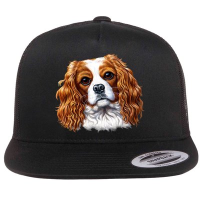 Cavalier King Charles Spaniel Dog Flatbill Hat