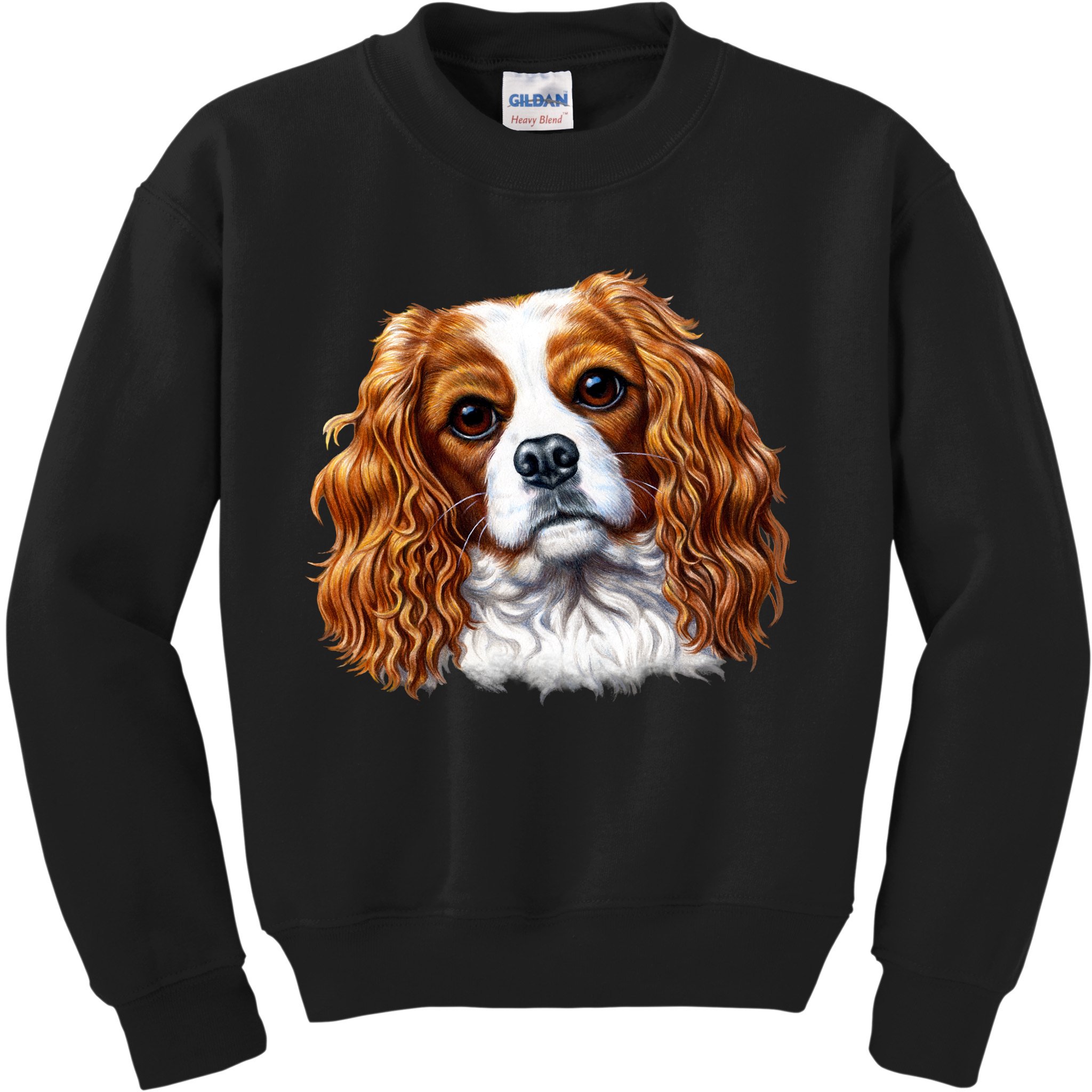 Cavalier King Charles Spaniel Dog Kids Sweatshirt
