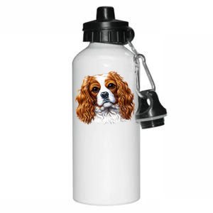 Cavalier King Charles Spaniel Dog Aluminum Water Bottle