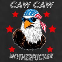 Caw Caw Motherfucker Funny Patriotic Eagle Adult Drive Performance Visor