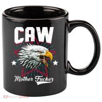 Caw Mother Fucker 11oz C Handle Ceramic Mug