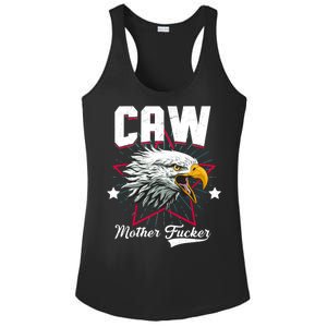 Caw Mother Fucker Ladies PosiCharge Competitor Racerback Tank