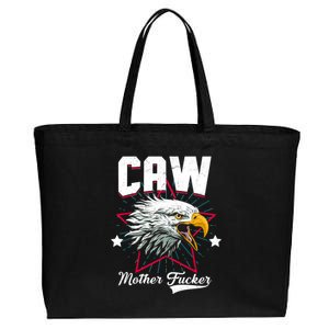 Caw Mother Fucker Cotton Canvas Jumbo Tote