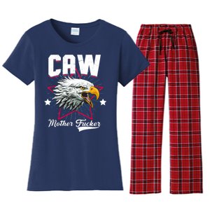 Caw Mother Fucker Women's Flannel Pajama Set