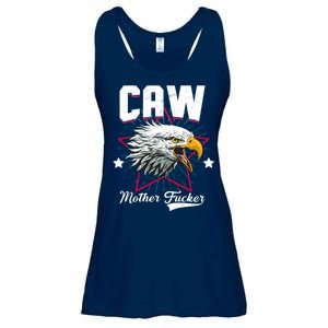 Caw Mother Fucker Ladies Essential Flowy Tank