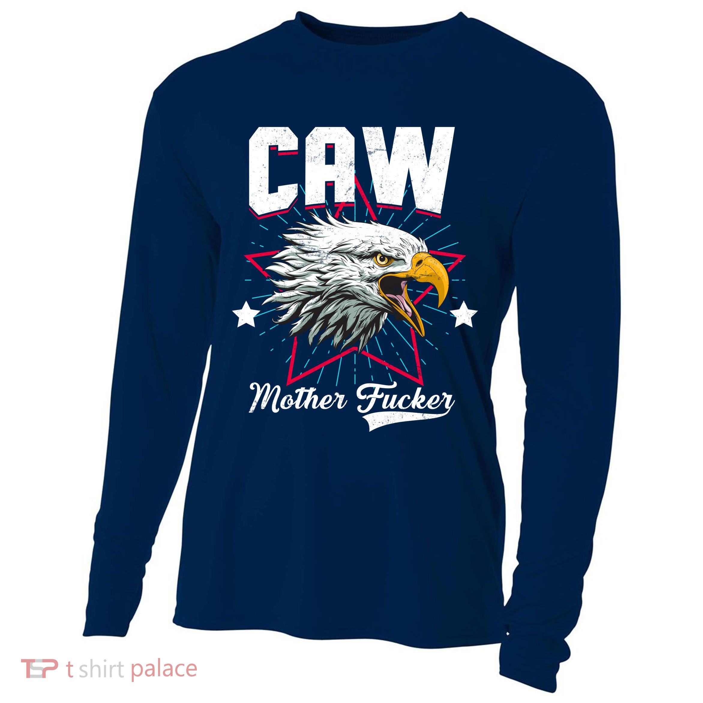 Caw Mother Fucker Cooling Performance Long Sleeve Crew