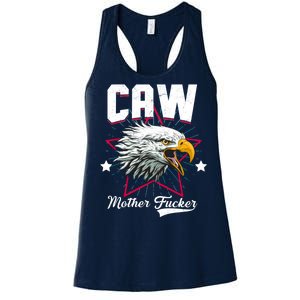 Caw Mother Fucker Women's Racerback Tank