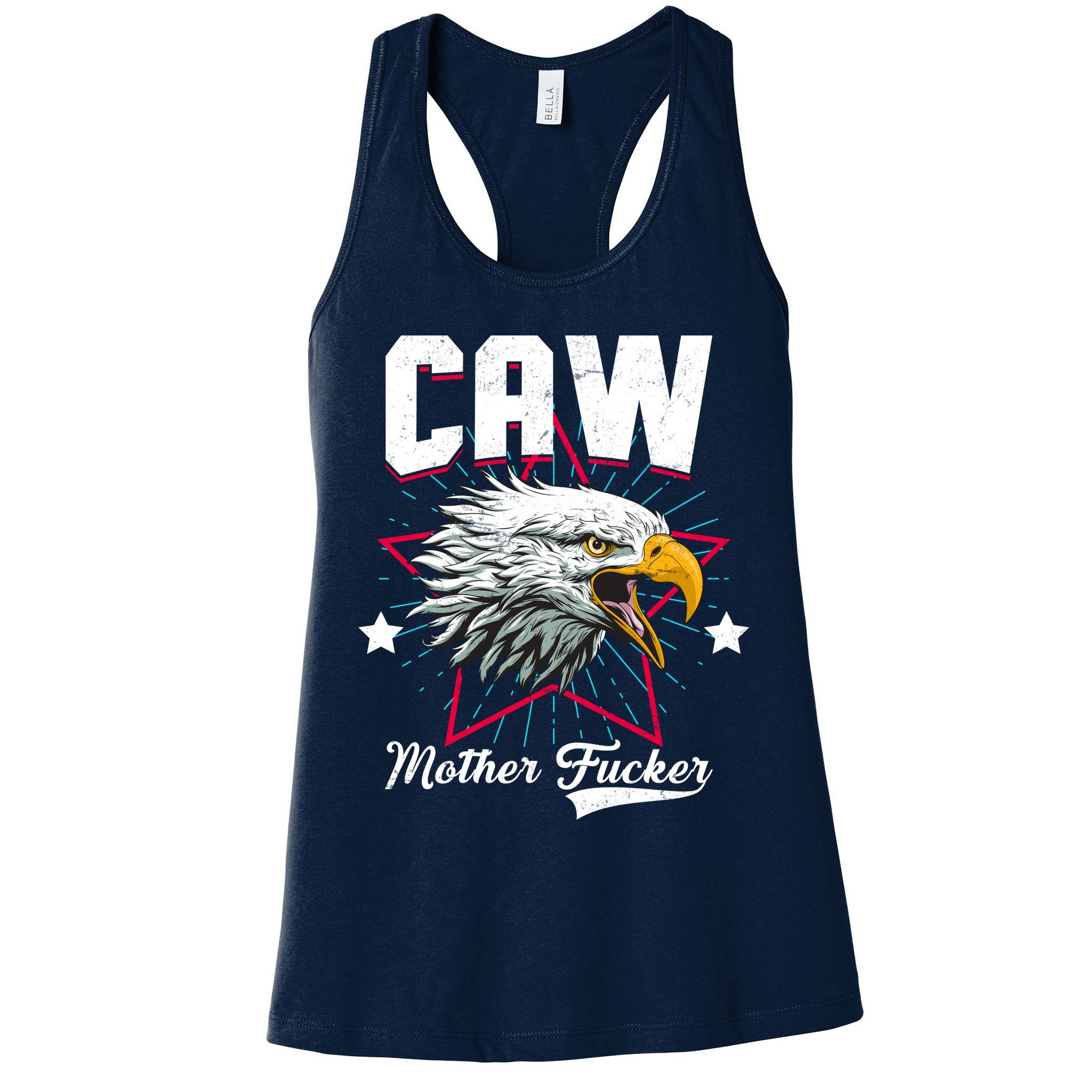 Caw Mother Fucker Womens Tank Top