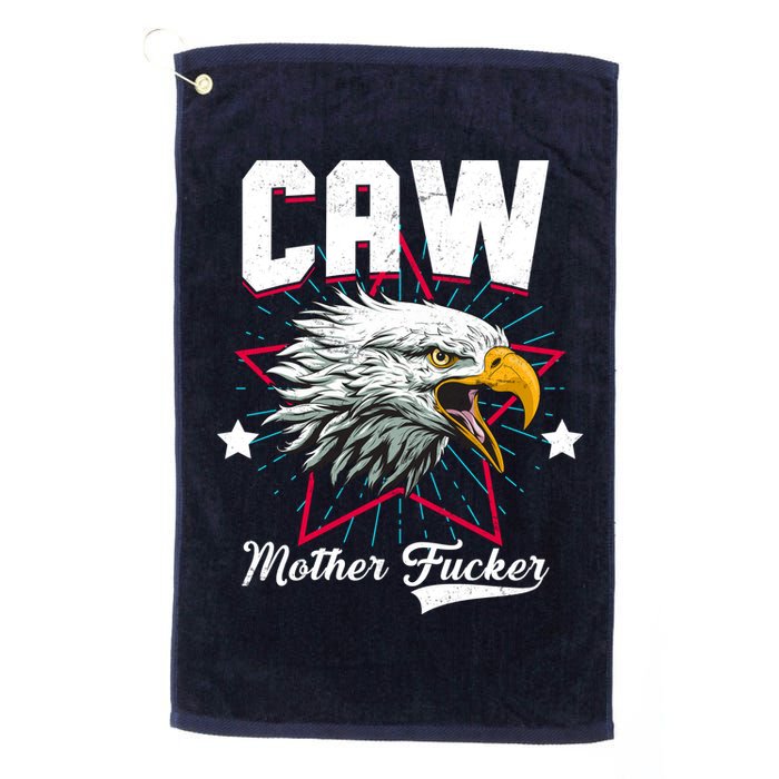 Caw Mother Fucker Golf Towel