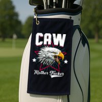 Caw Mother Fucker Golf Towel