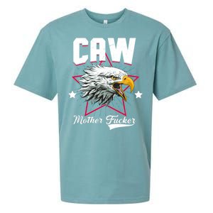 Caw Mother Fucker Sueded Cloud Jersey T-Shirt