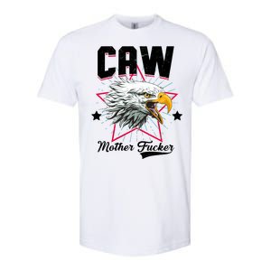 Caw Mother Fucker Softstyle CVC T-Shirt