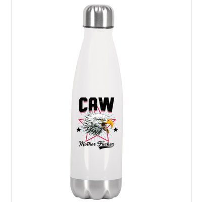 Caw Mother Fucker Stainless Steel Insulated Water Bottle