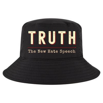 Conservative Anti Woke Cancel Culture Truth The New Hate Speech Cool Comfort Performance Bucket Hat