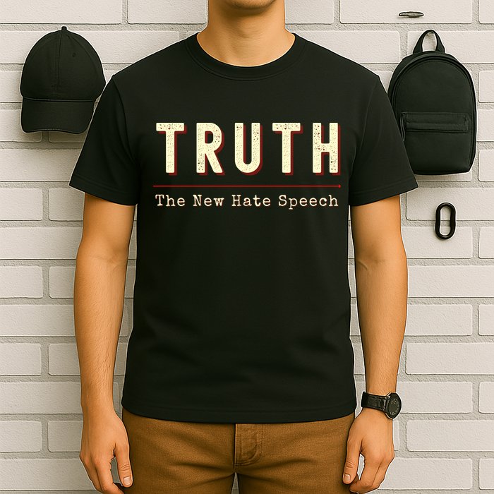 Conservative Anti Woke Cancel Culture Truth The New Hate Speech T-Shirt