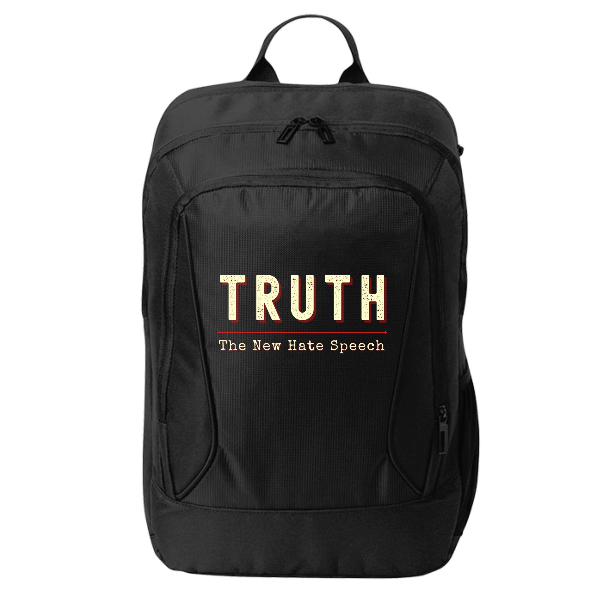 Conservative Anti Woke Cancel Culture Truth The New Hate Speech City Backpack
