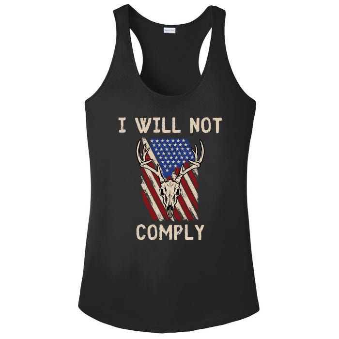 Conservative Anti Woke Politically Incorrect Ladies PosiCharge Competitor Racerback Tank