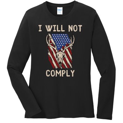 Conservative Anti Woke Politically Incorrect Ladies Long Sleeve Shirt