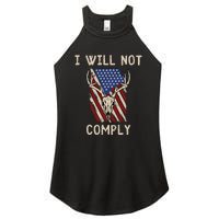 Conservative Anti Woke Politically Incorrect Women's Perfect Tri Rocker Tank