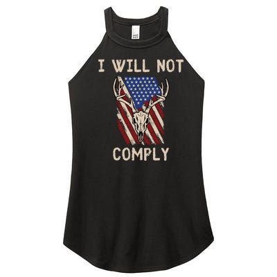 Conservative Anti Woke Politically Incorrect Women's Perfect Tri Rocker Tank