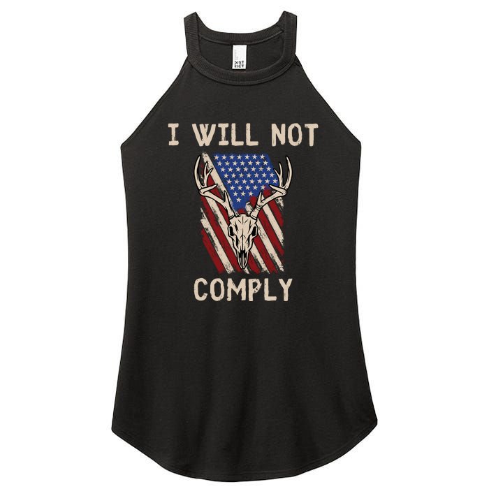 Conservative Anti Woke Politically Incorrect Women's Perfect Tri Rocker Tank