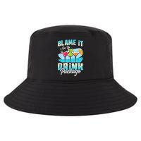 Cruise Alcohol Wine Lover Blame It On The Drink Package Cool Comfort Performance Bucket Hat
