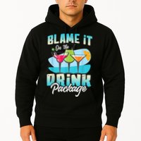 Cruise Alcohol Wine Lover Blame It On The Drink Package Hoodie