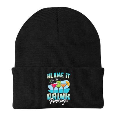 Cruise Alcohol Wine Lover Blame It On The Drink Package Beanie