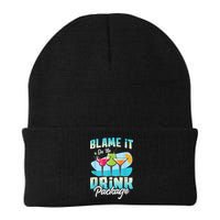 Cruise Alcohol Wine Lover Blame It On The Drink Package Beanie