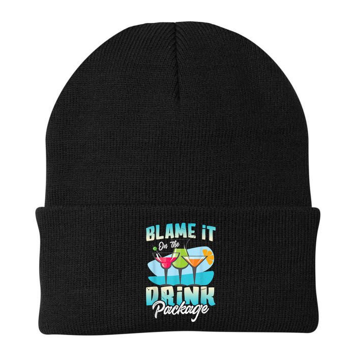 Cruise Alcohol Wine Lover Blame It On The Drink Package Beanie