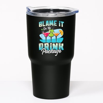 Cruise Alcohol Wine Lover Blame It On The Drink Package Tumbler
