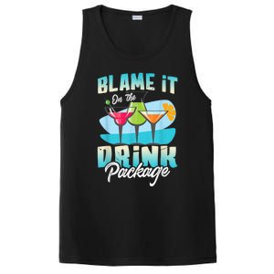 Cruise Alcohol Wine Lover Blame It On The Drink Package PosiCharge Competitor Tank