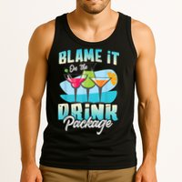 Cruise Alcohol Wine Lover Blame It On The Drink Package Tank Top